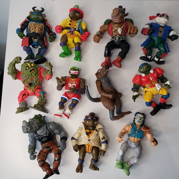 Vintage TMNT 1988 Bebop Teenage Mutant Ninja Turtles Figure - Picture 13 of 13
